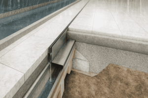 Brickslot de ACO Drain Drenaje Estético y Funcional para Adoquines y Pavimentos por Grupo Rivend
