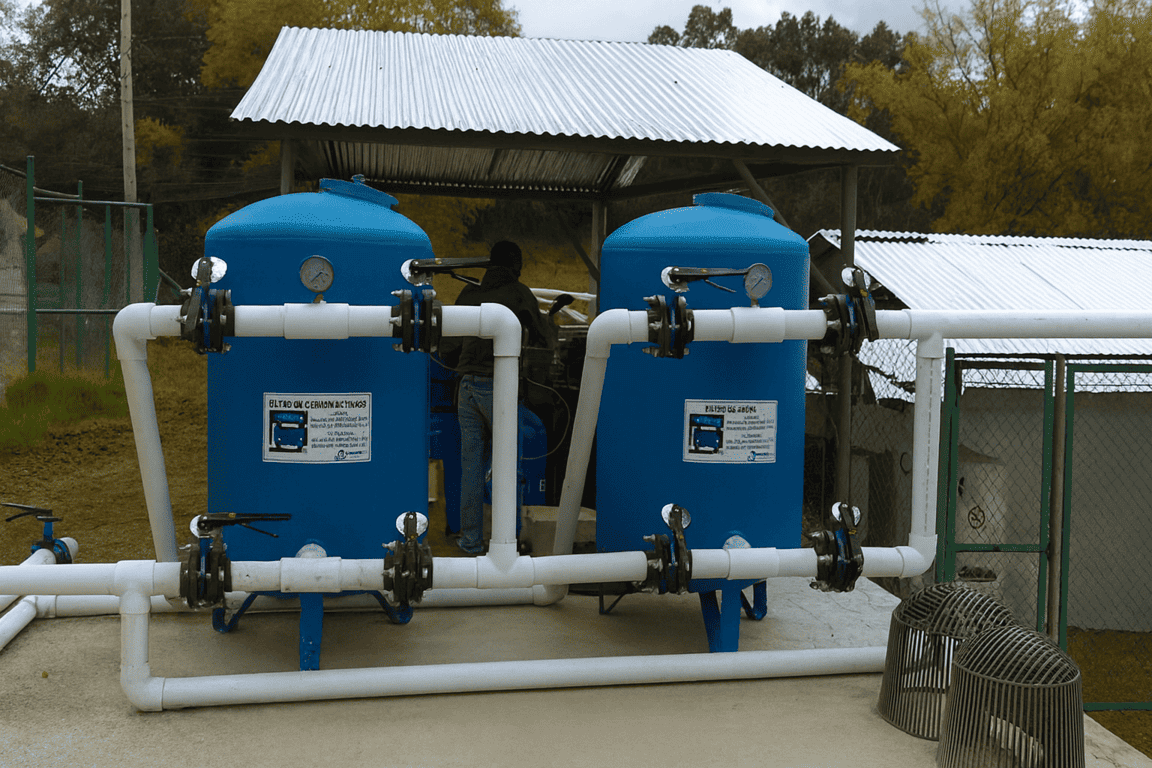 Estación de Tratamiento de Agua Potable (ETAP) en Jalpa, Zacatecas ...