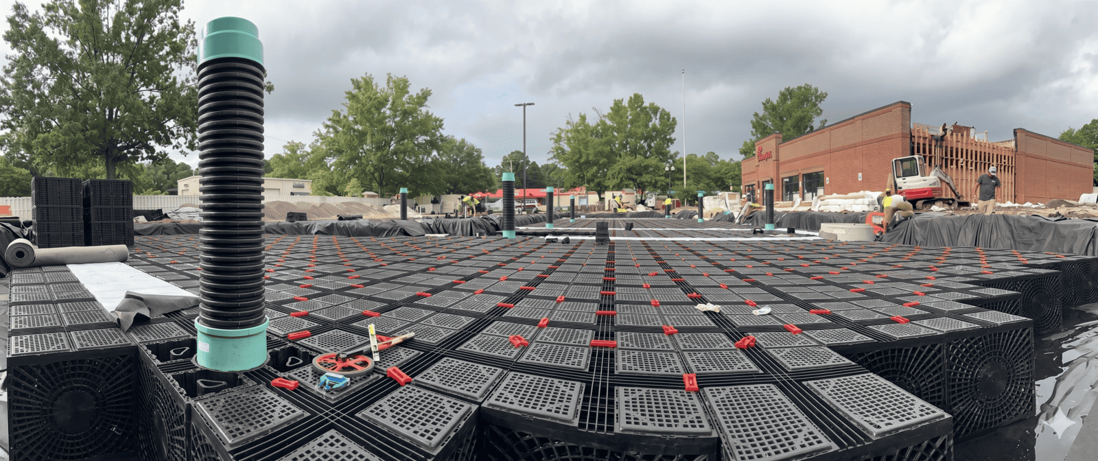 Aquabox Sistema Modular de Detención Infiltración y Reúso de Agua de Lluvia por Grupo Rivend Mexico